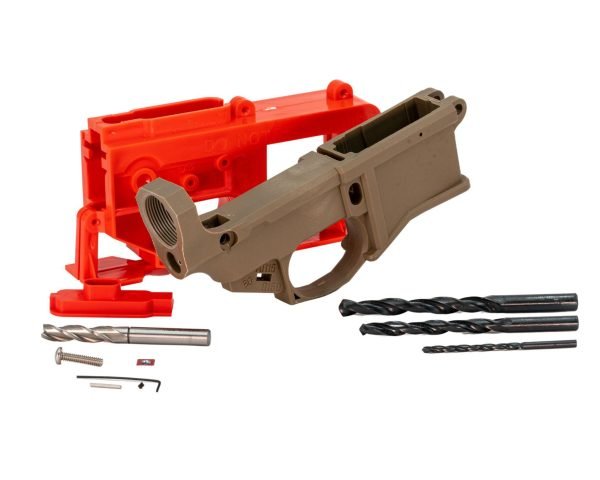 P80-G150-AR-15-80-Receiver-Kit-–-Flat-Dark-Earth-600x480 P80 G150 AR-15 80% Receiver Kit – Flat Dark Earth - Image 1